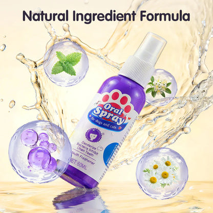 🔥Kupi jedan dobi jedan gratis🔥🐶🐱🦷 Sprej za Oralnu Njegu Ljubimaca – Svjež Dah Svaki Dan💥