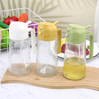 🔥 Super popularni proizvodi 🔥🍳🫒 Dvostruka funkcija – raspršivač i izljev ulja u jednoj boci ✨👌