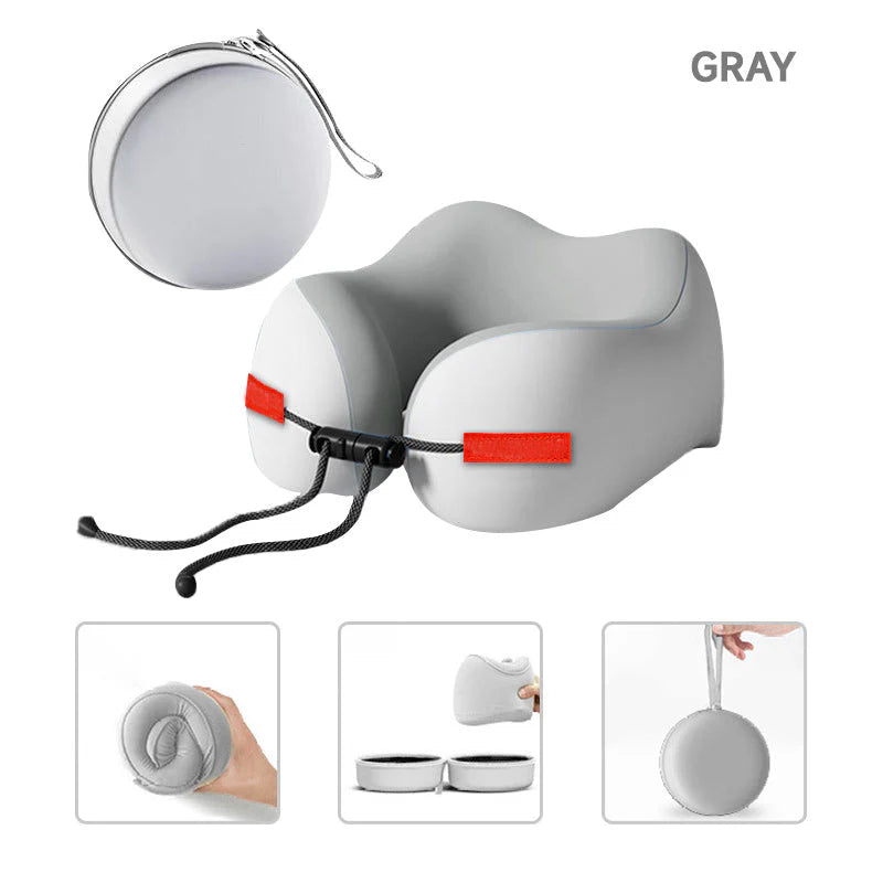 🛌Jastuk za vrat od memorijske pjene u obliku slova U✈️｜ 🔥Udoban za putovanja i uredski rad✨