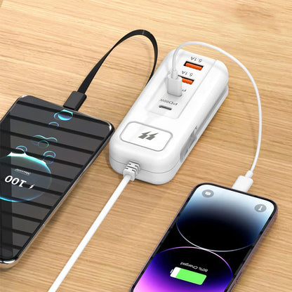 🎁 Bezplatná konvertorová hlavice 🔌 Rychlá dokovací stanice pro nabíjení, nabíjení více zařízení současně