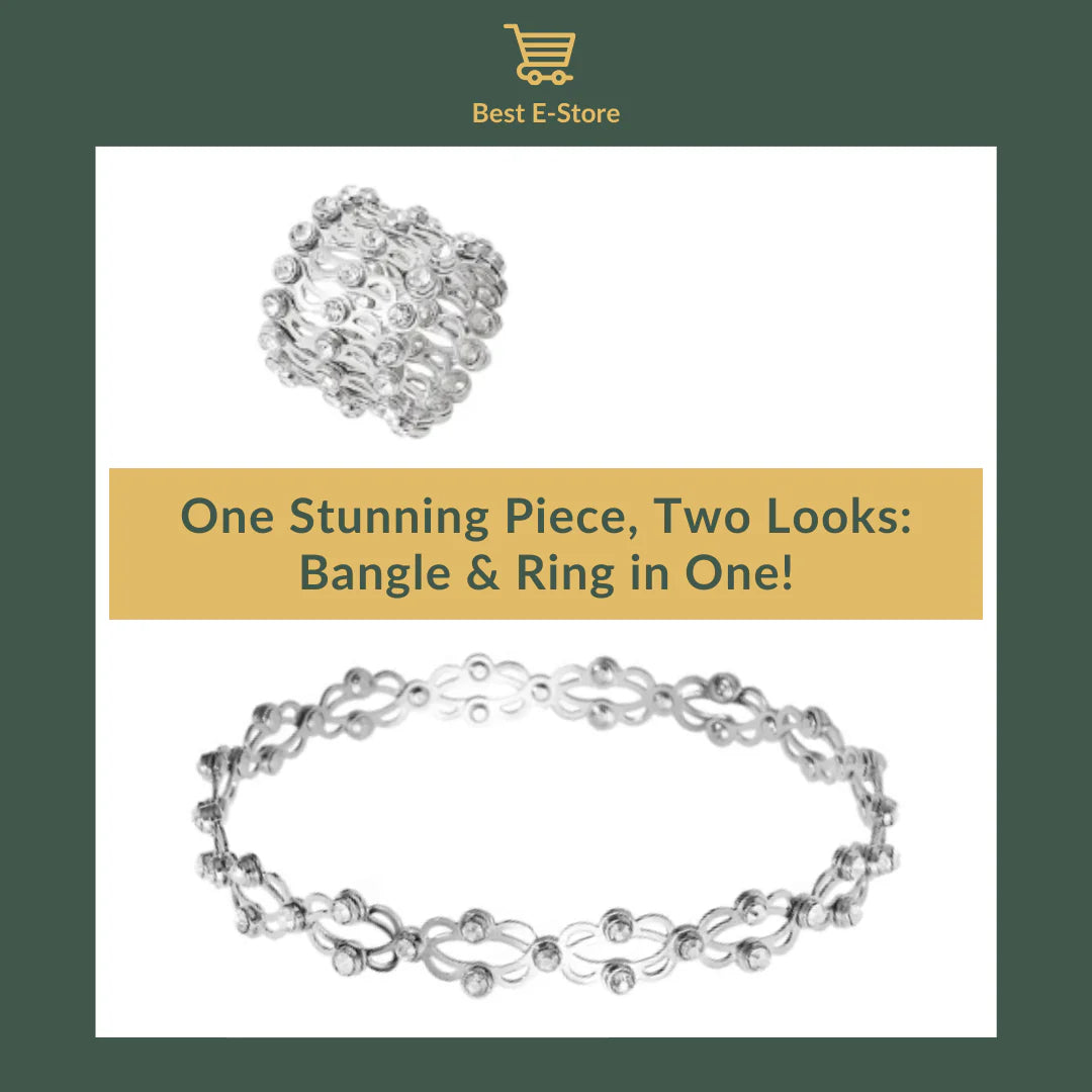 🔥 Super popularni proizvodi 🔥Narukvica s magičnim prstenom podesiva u dva smjera