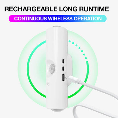 🛏️Neophodan za spavaće sobe i hodnike! Pametna senzorska svjetla s magnetskom 🧲 ugradnjom bez čavala!