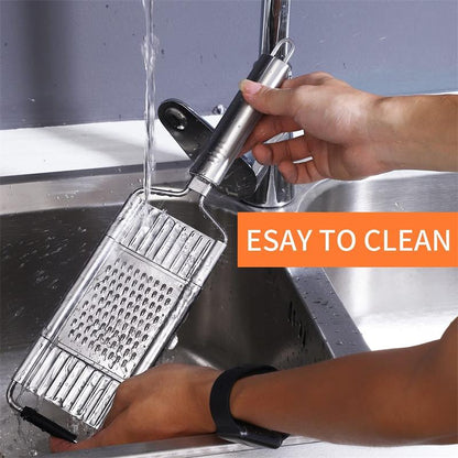 🔥 Super popularni proizvodi 🔥🥕🔪 Višenamjenski Ručni Nož + Rende za Povrće – Kuhinja Bez Muke! 🍅🥒