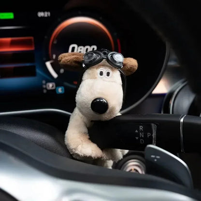 🐶Slatka i utješna mala plišana igračka za vaš auto! Ukras za ručicu mjenjača koji će dodati dašak zabave vašem voljenom vozilu.🌟