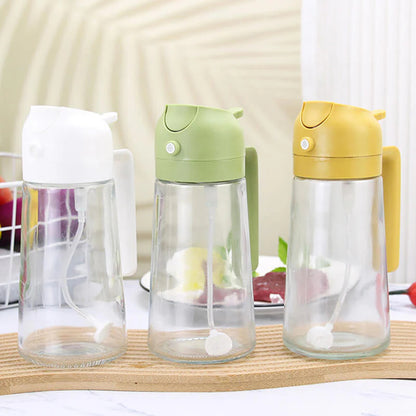 🔥 Super popularni proizvodi 🔥🍳🫒 Dvostruka funkcija – raspršivač i izljev ulja u jednoj boci ✨👌