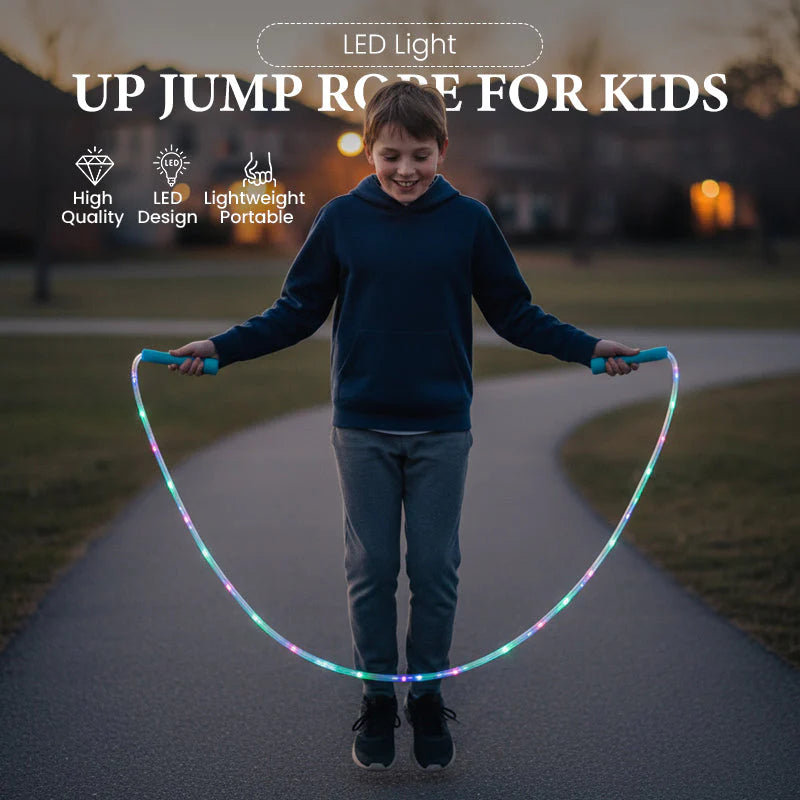 🔥 Super popularni proizvodi 🔥1️⃣ 🌈🪢 “Šarena LED vijača za djecu”