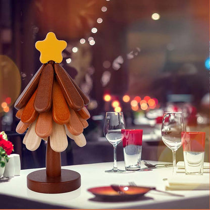 🔥 Super popularni proizvodi 🔥🎄 Drvene podmetače u obliku božićnog drvca💥